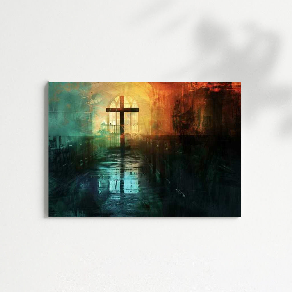 Light Through Stained Glass: Abstract Spirituality