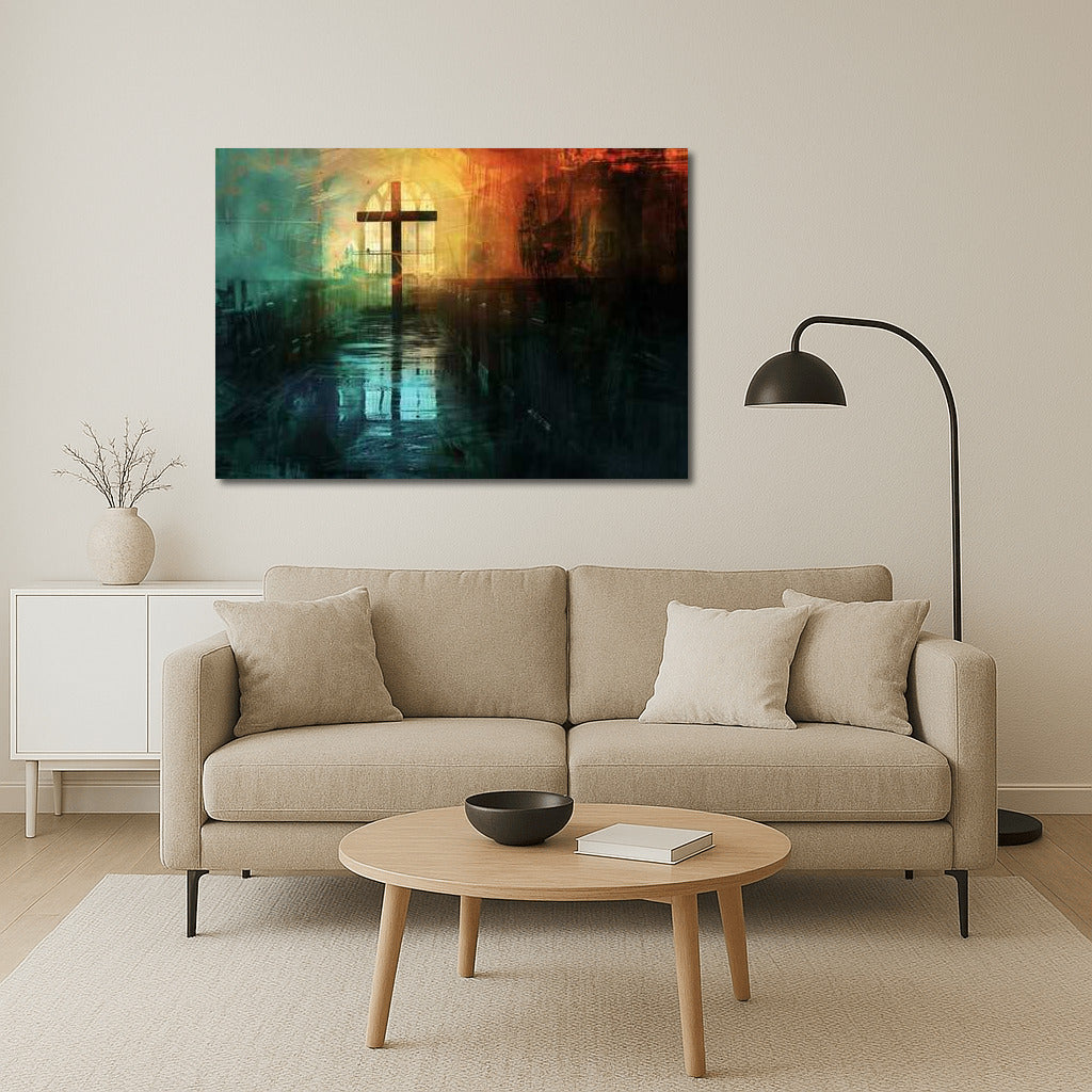 Light Through Stained Glass: Abstract Spirituality