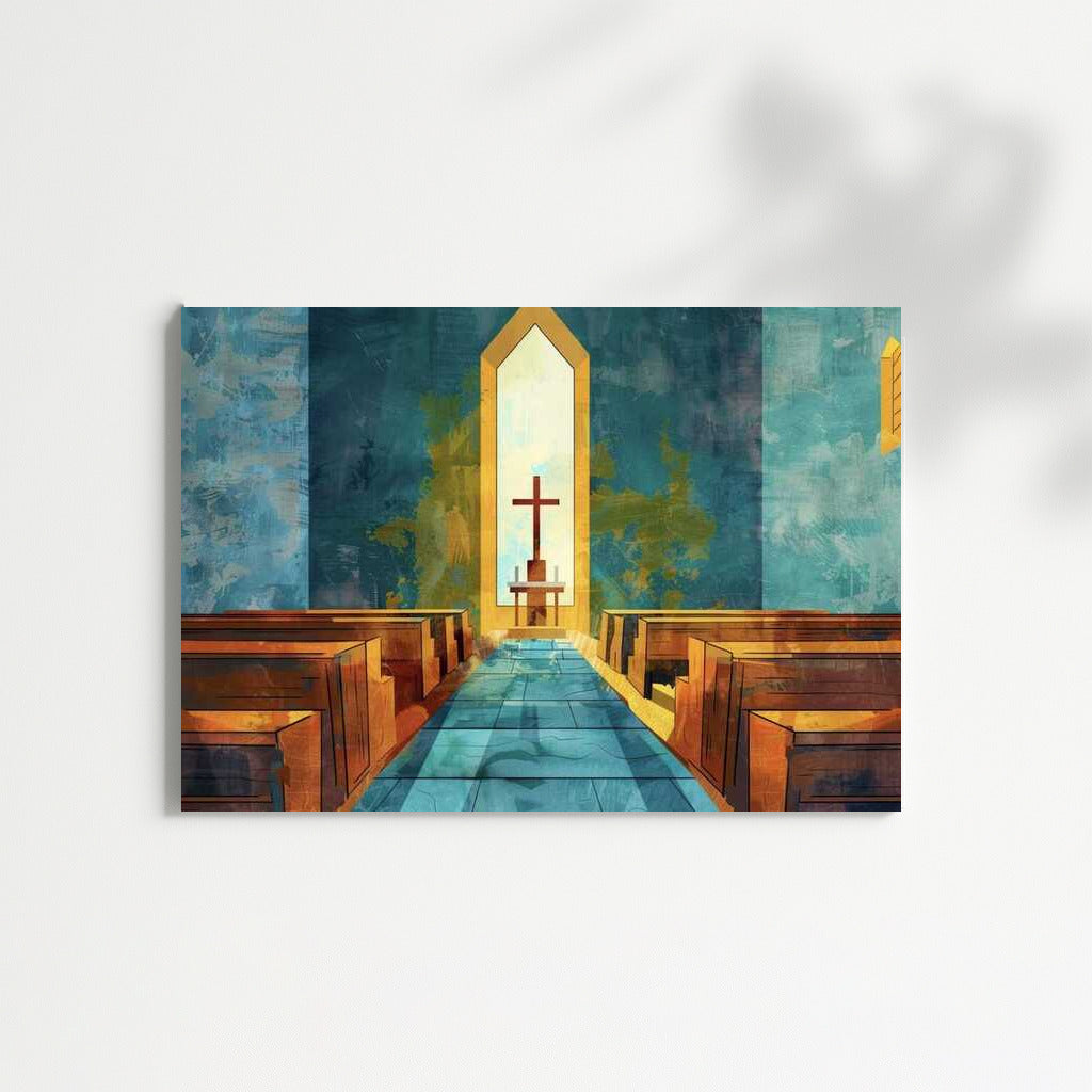 Silence of the Temple: Abstract Spiritual Space
