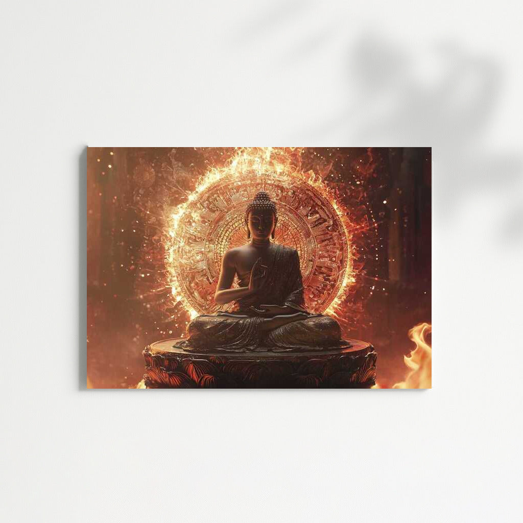 Spiritual Flame of Wisdom: Buddha in the Interior