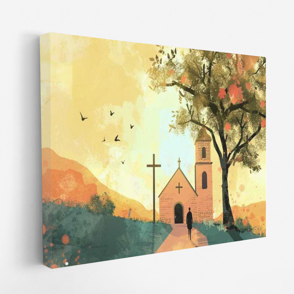 Harmony of Church and Nature: Abstract Inspiration