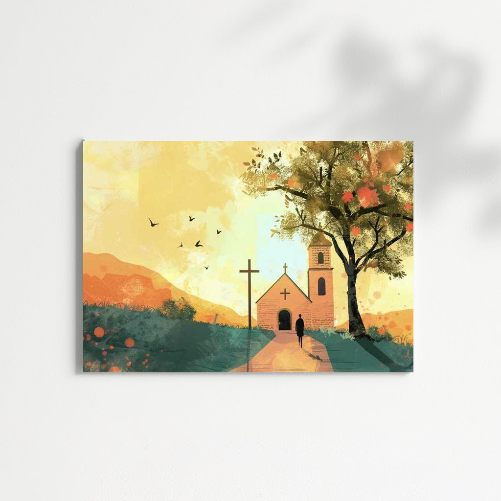 Harmony of Church and Nature: Abstract Inspiration