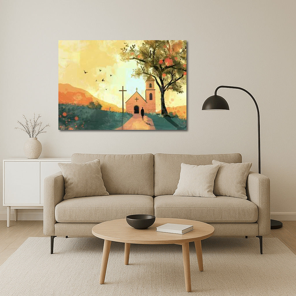 Harmony of Church and Nature: Abstract Inspiration