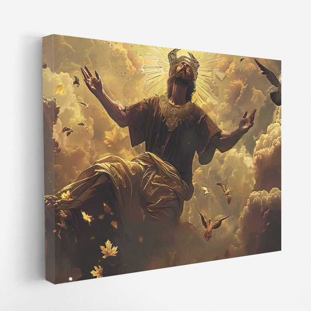Heavenly Inspiration: Jesus Christ Scene
