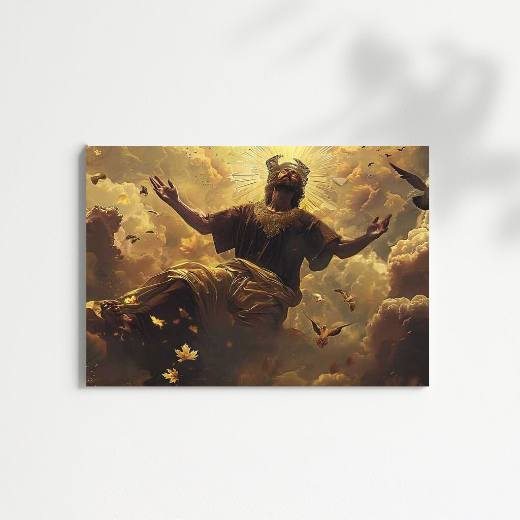 Heavenly Inspiration: Jesus Christ Scene