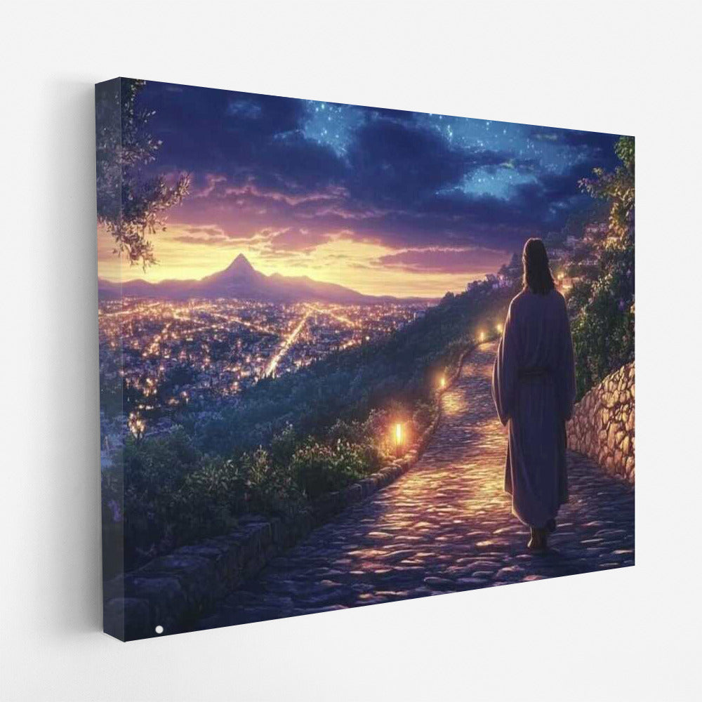 Evening Walk of Jesus: A Shimmering City of Tranquility and Inspiration