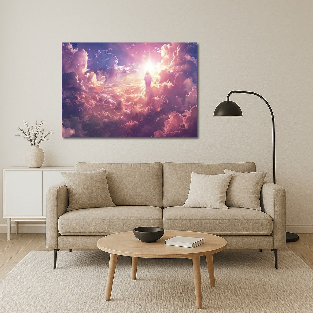Jesus Christ in the Glow of the Clouds: Light and Inspiration
