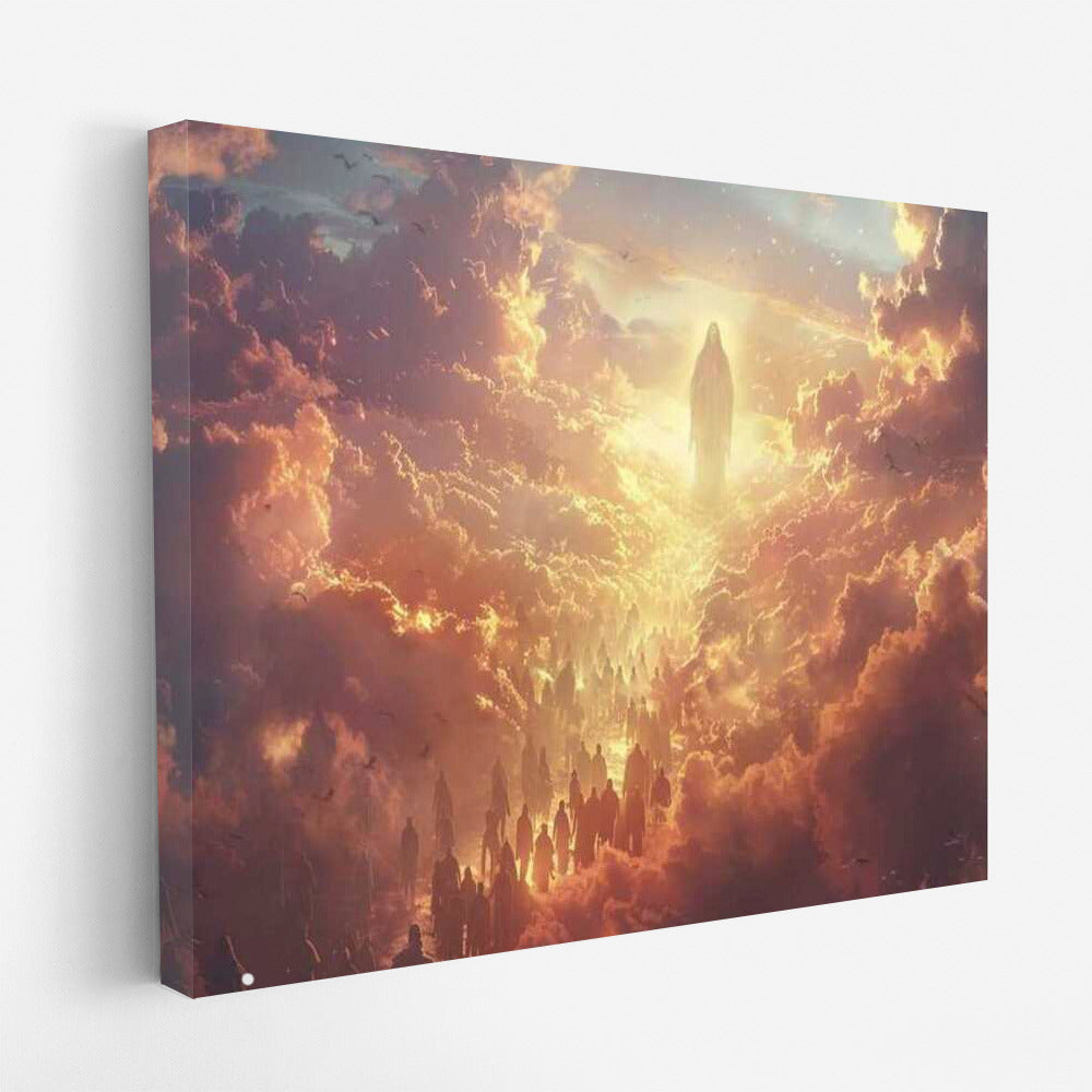 The Majesty of Jesus Christ on the Clouds: Inspiration and Peace