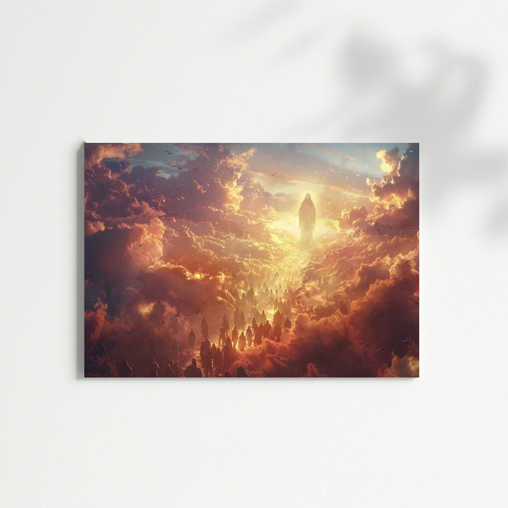 The Majesty of Jesus Christ on the Clouds: Inspiration and Peace