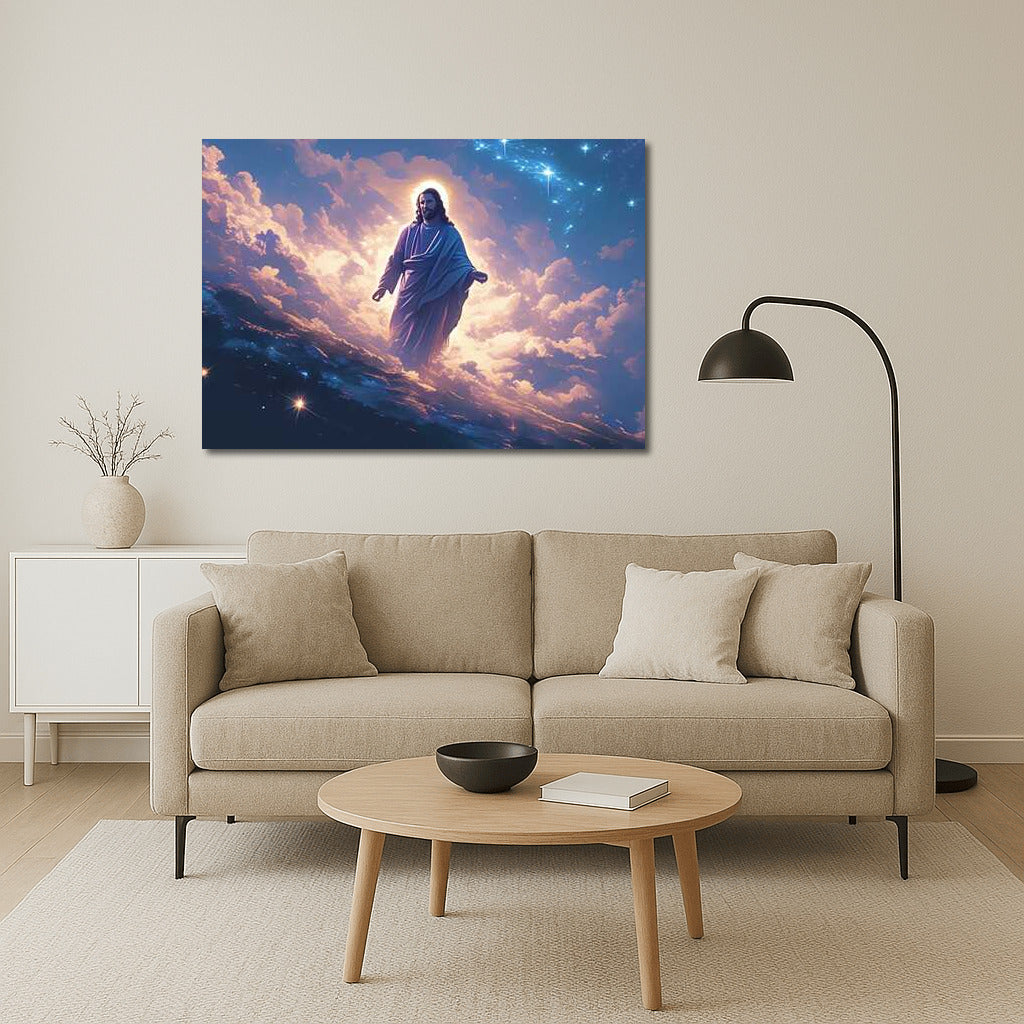 Jesus Walking the Galaxies: Light and Hope