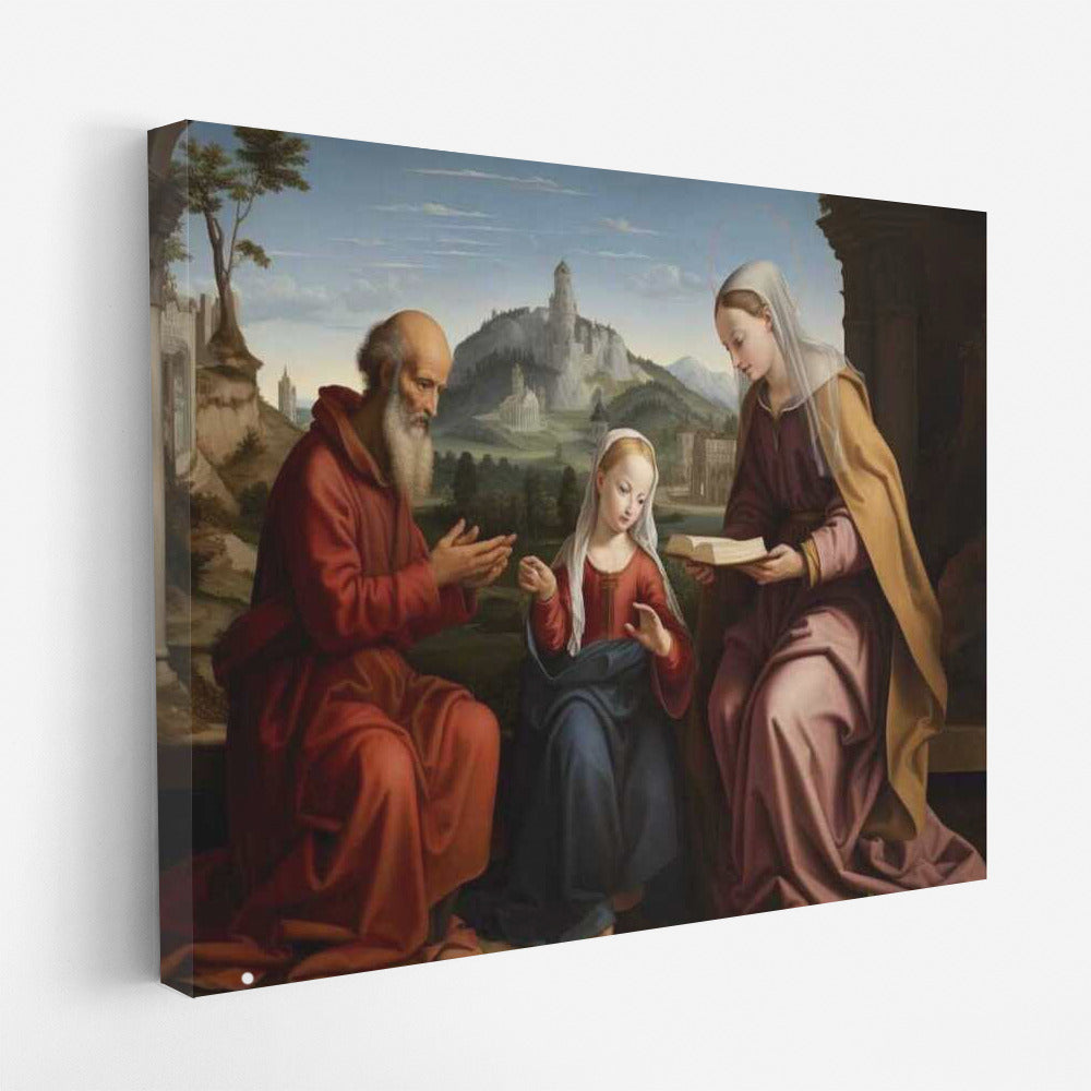 Sacred Tenderness: Our Lady in Oil
