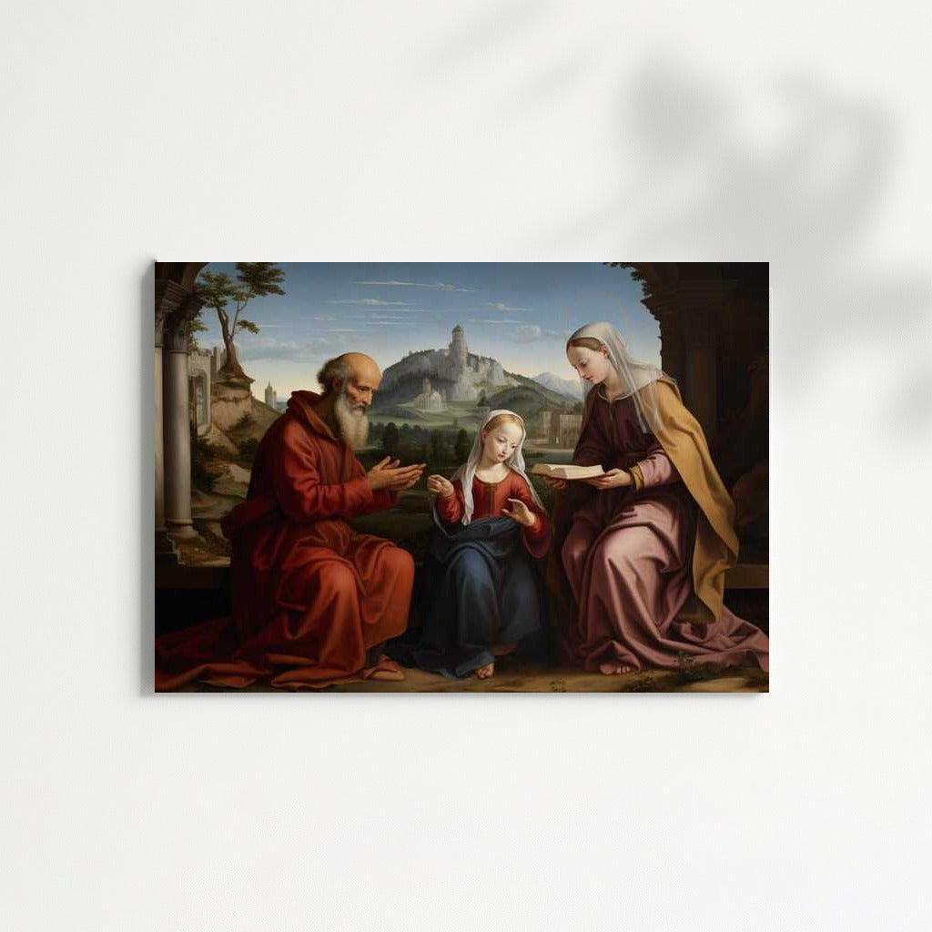 Sacred Tenderness: Our Lady in Oil