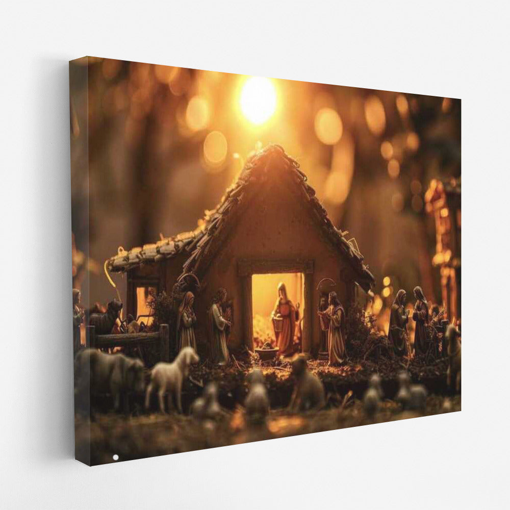 Divine Christmas in the Sunset Glow