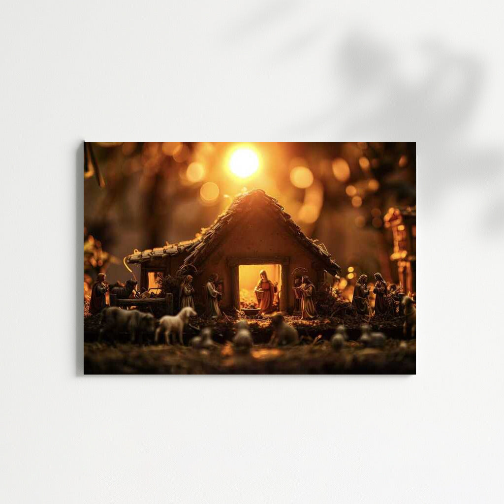 Divine Christmas in the Sunset Glow