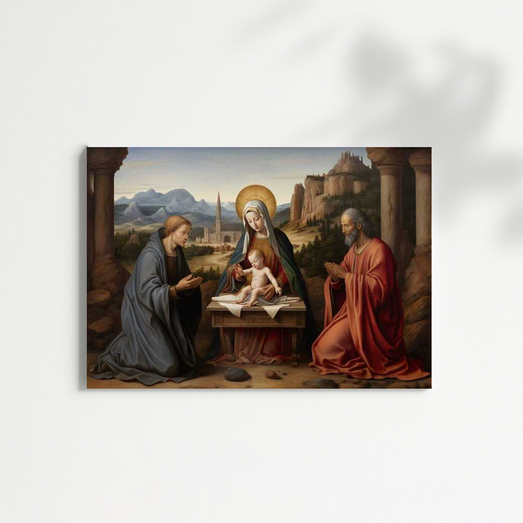 Virgin Mary: Oily Majesty and Spiritual Tranquility