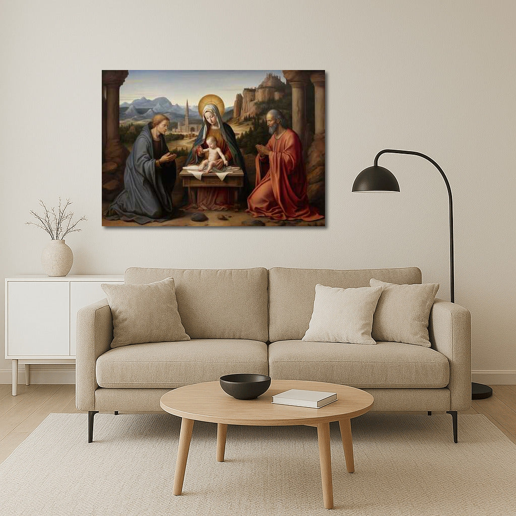 Virgin Mary: Oily Majesty and Spiritual Tranquility