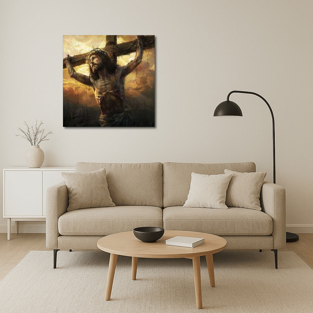 Light of Faith: Jesus Christ on the Cross