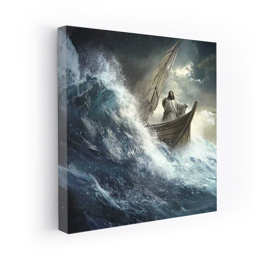 Jesus Calms the Storm: Inspiration of Hope and Faith