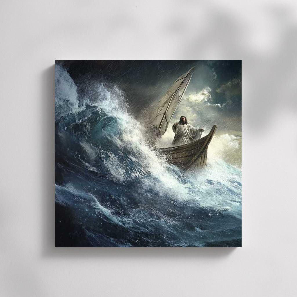 Jesus Calms the Storm: Inspiration of Hope and Faith
