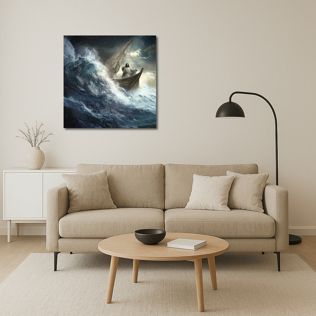 Jesus Calms the Storm: Inspiration of Hope and Faith