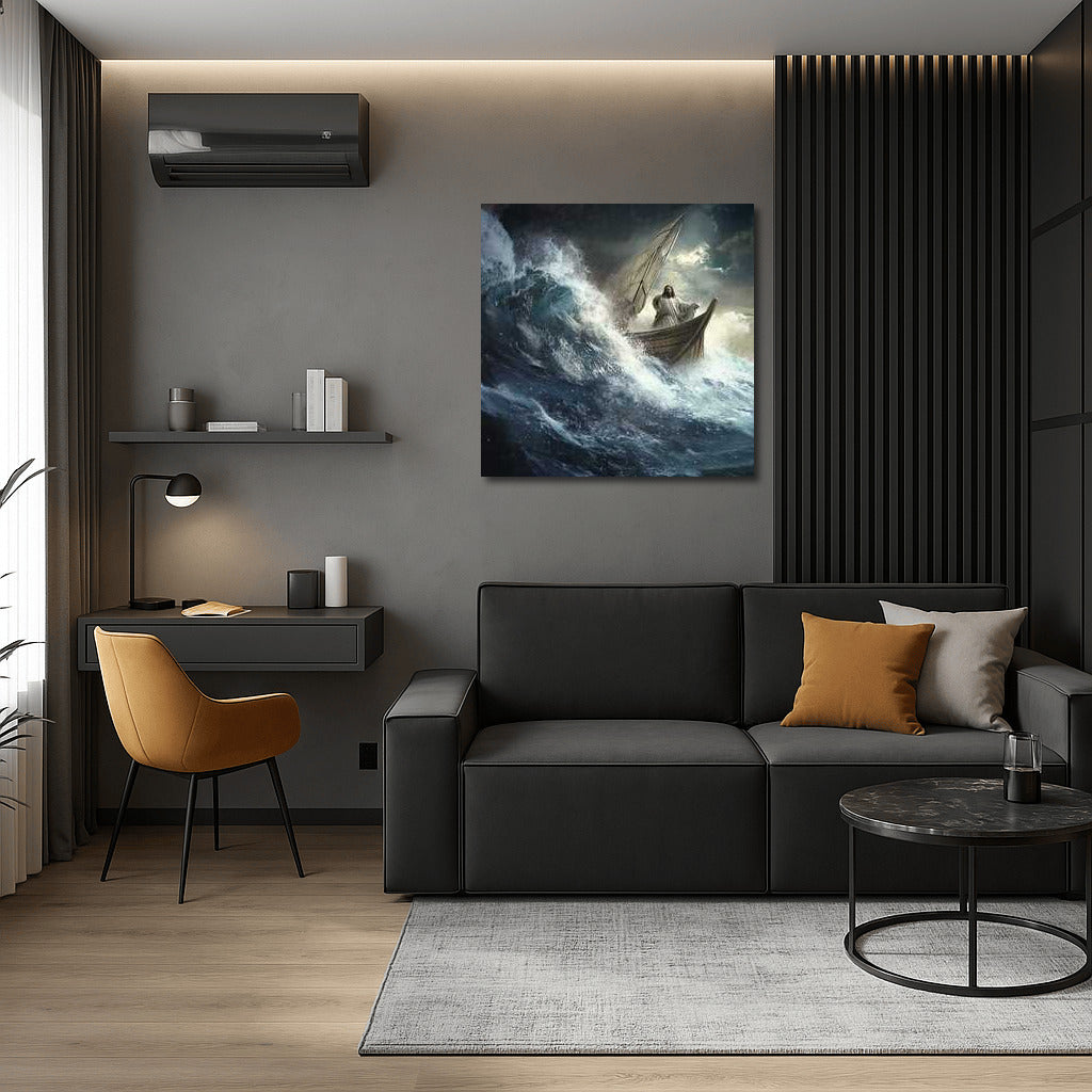 Jesus Calms the Storm: Inspiration of Hope and Faith