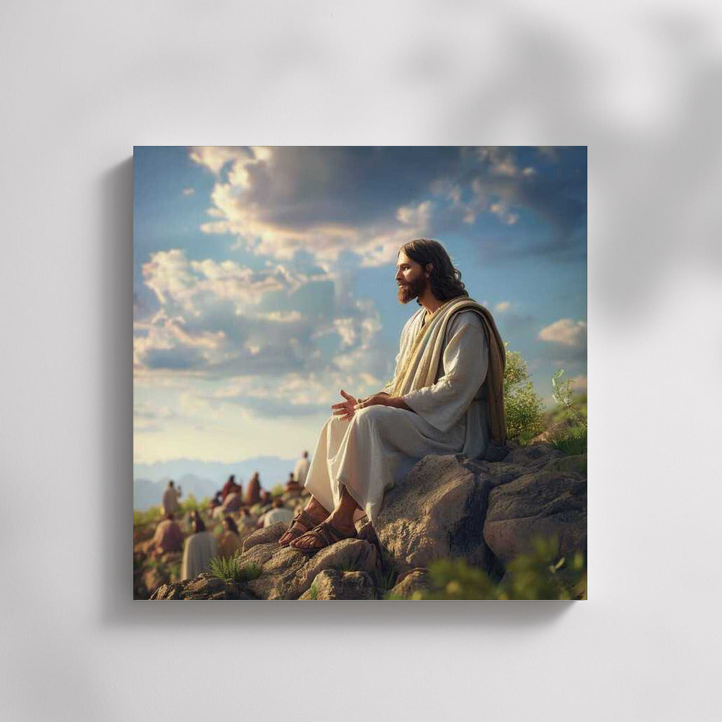 Jesus in Meditations on the Rock: Eternal Truths
