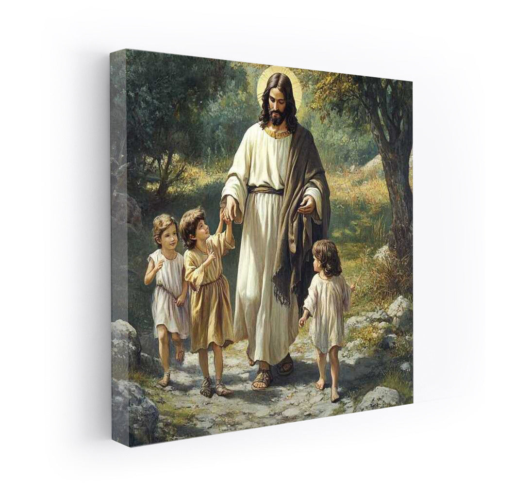 Jesus and Children: Light of Goodness and Love