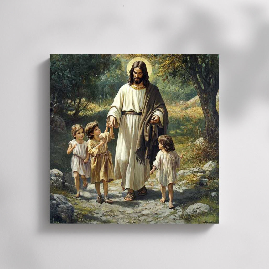 Jesus and Children: Light of Goodness and Love
