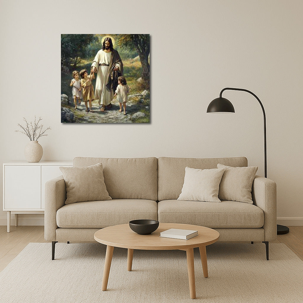 Jesus and Children: Light of Goodness and Love