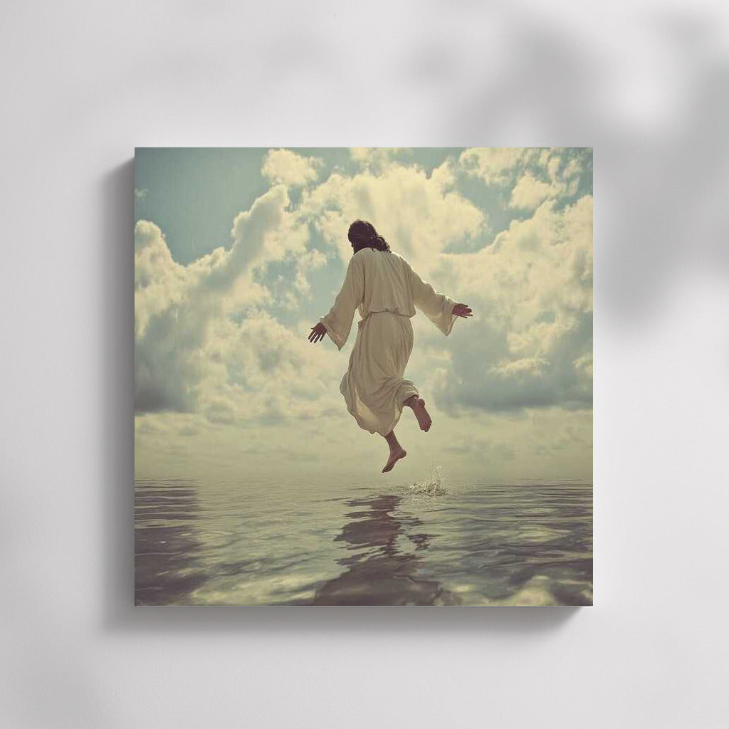 Jesus Walking on Water: Divine Peace