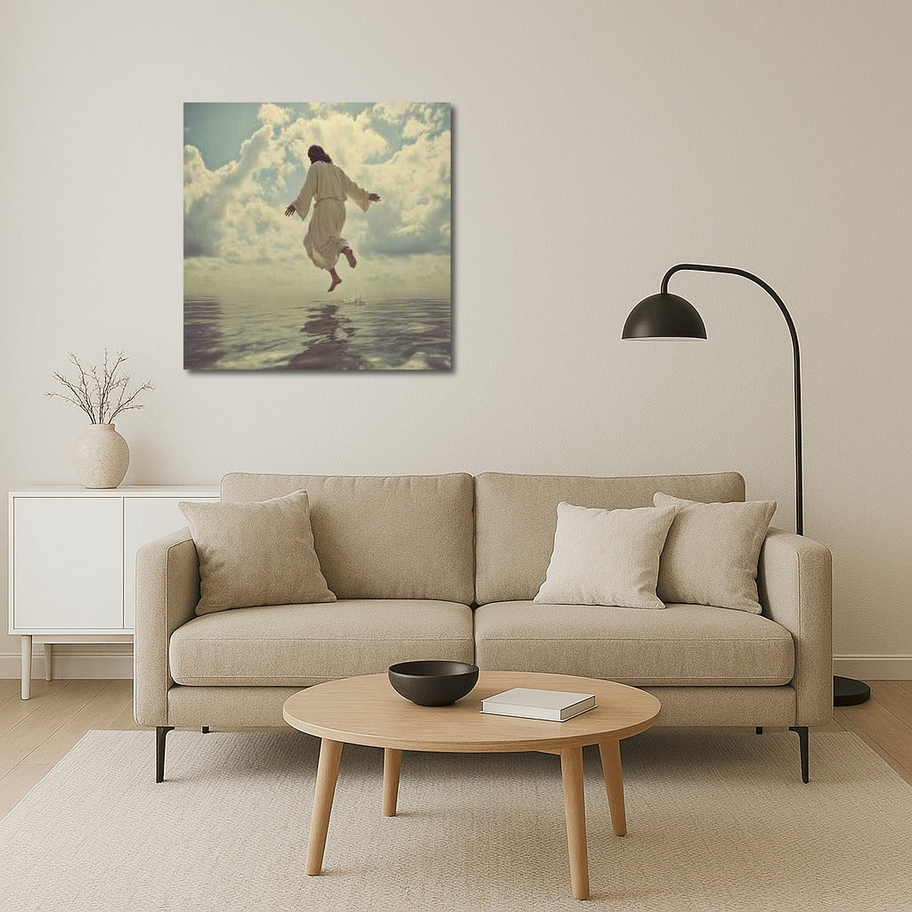 Jesus Walking on Water: Divine Peace