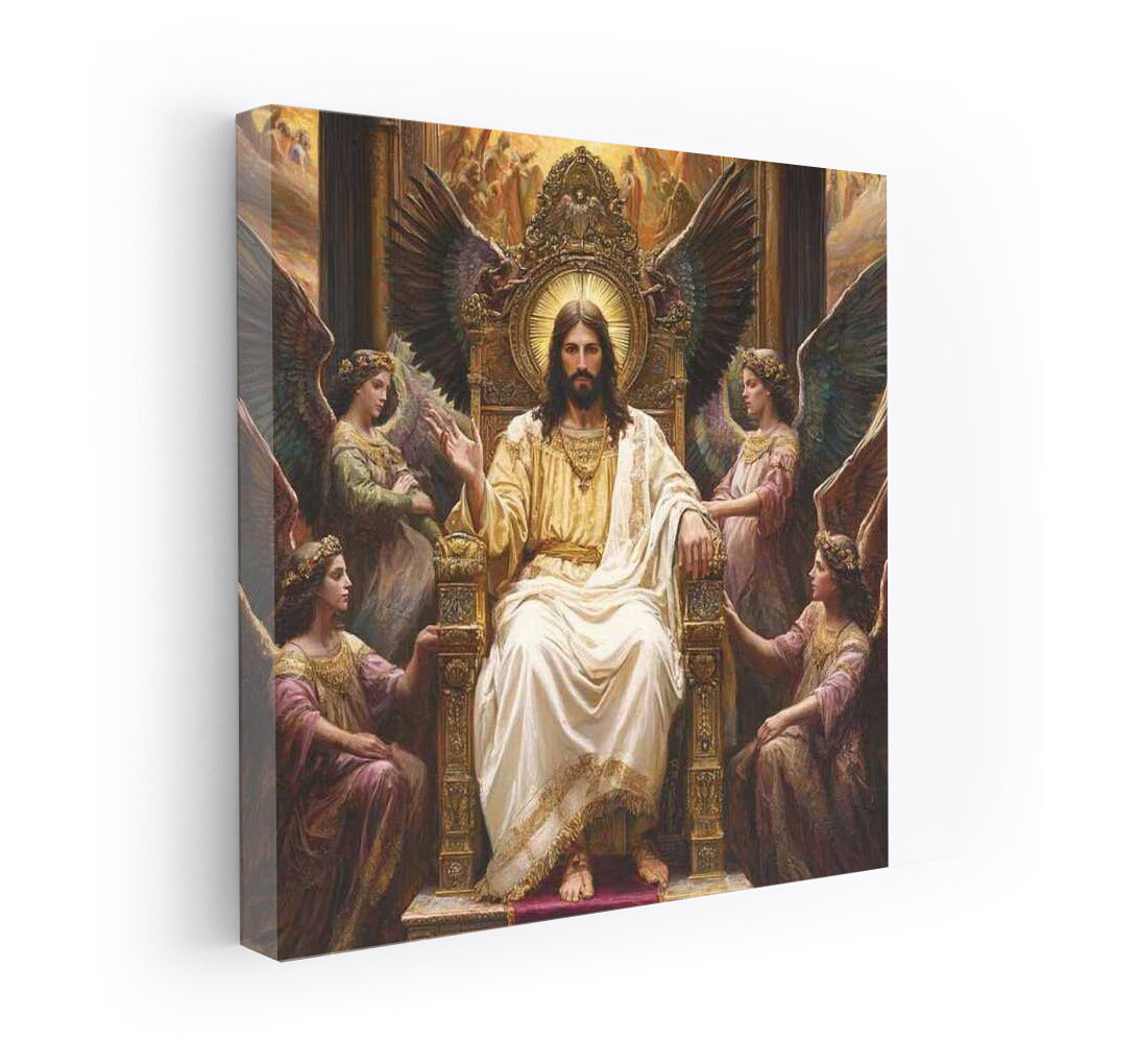 Jesus Among the Angels: Light and Peace