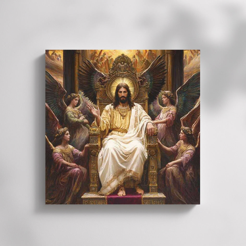 Jesus Among the Angels: Light and Peace