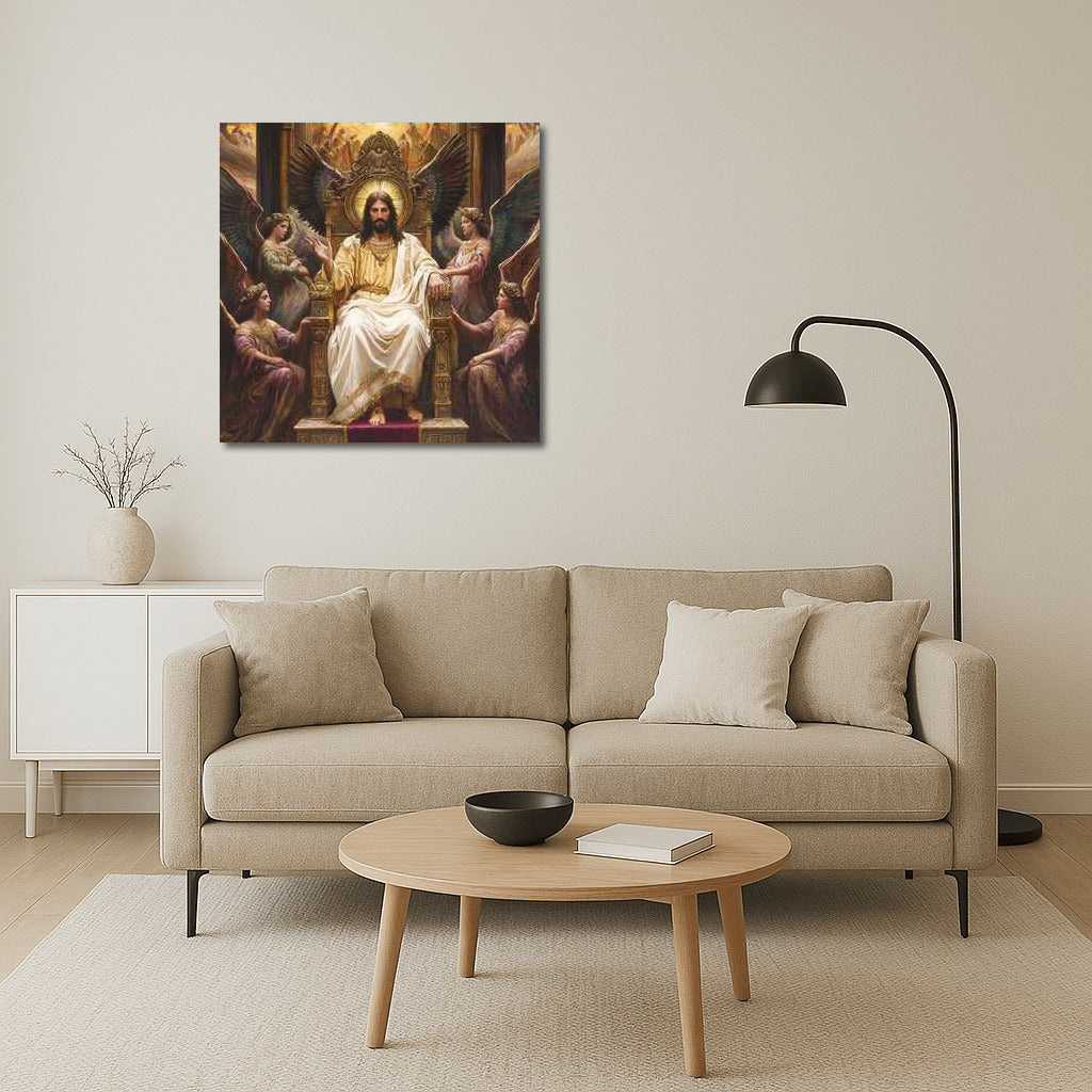 Jesus Among the Angels: Light and Peace