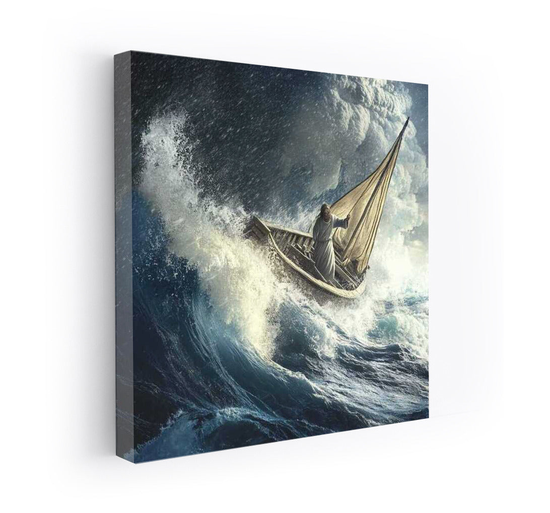 Jesus Calms the Storm: Majesty and Calm