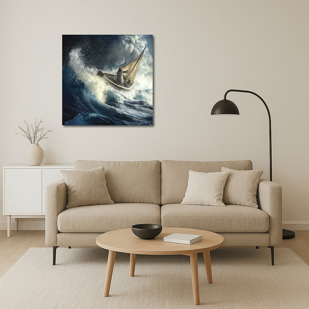 Jesus Calms the Storm: Majesty and Calm