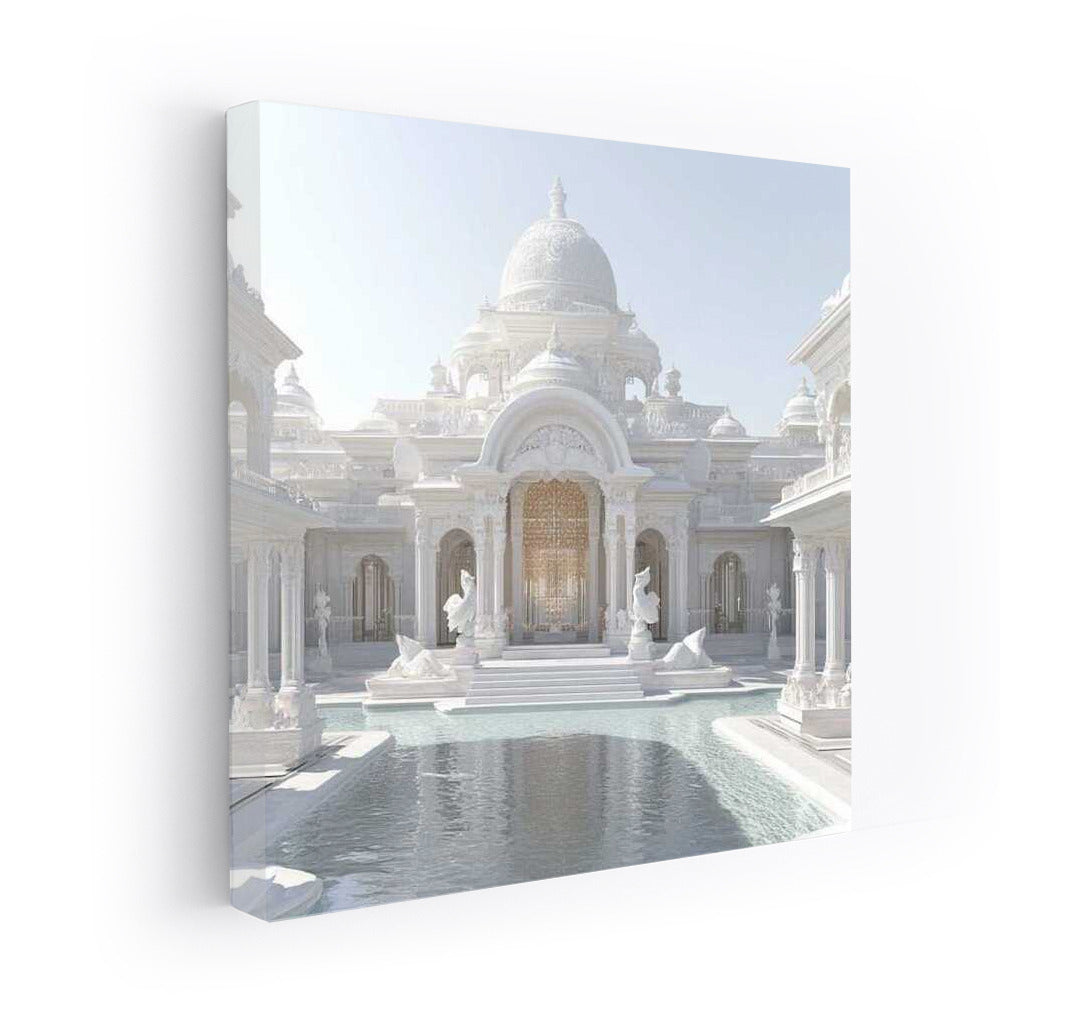 Radiance of the Sacred Temple: Harmony and Tranquility