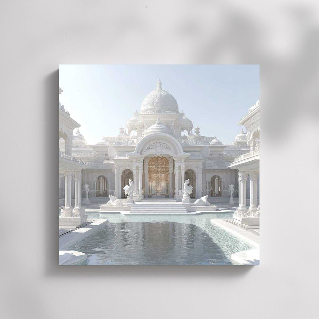 Radiance of the Sacred Temple: Harmony and Tranquility