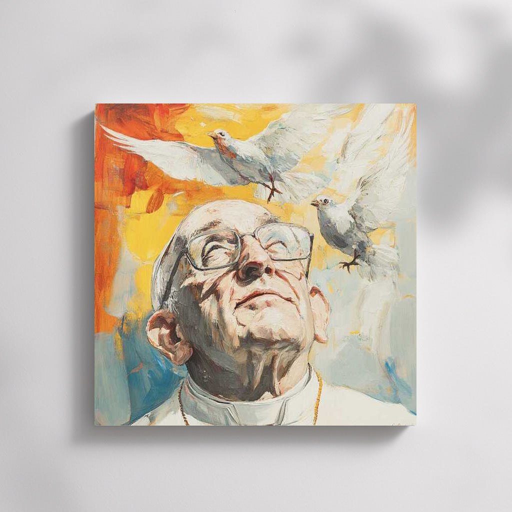 Holy Light: Pope John Paul II Among the Doves