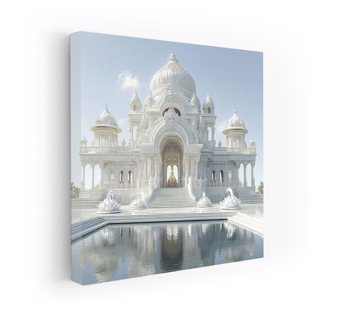Mirror Reflection of the Temple: Divine Silence