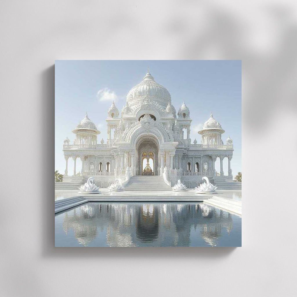Mirror Reflection of the Temple: Divine Silence