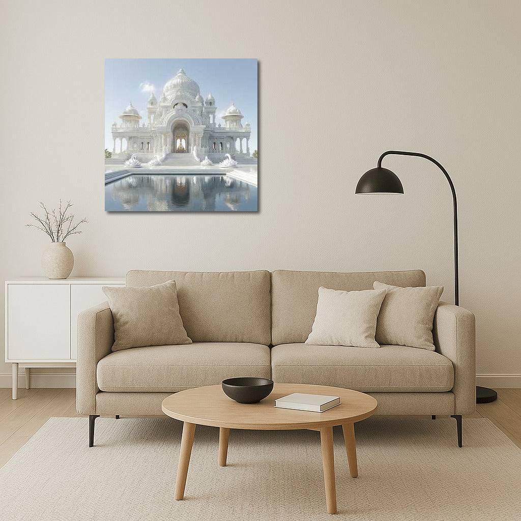 Mirror Reflection of the Temple: Divine Silence