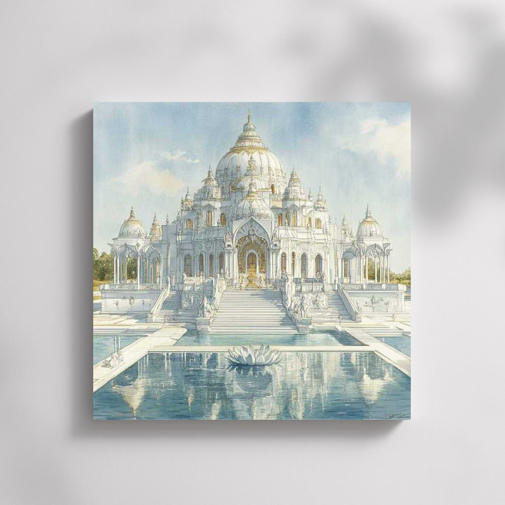 The Grandeur of the Temple: Spiritual Journey and Wisdom