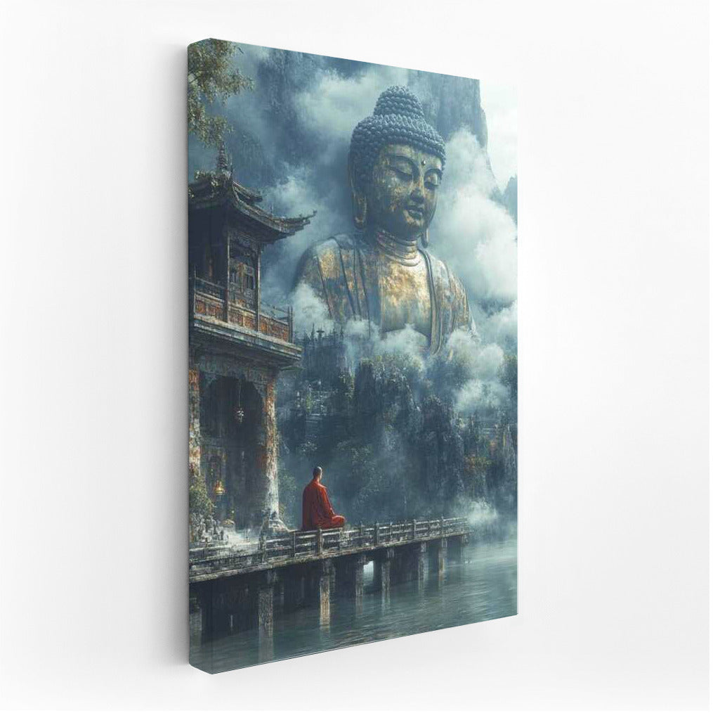 The Silence of Buddha: Clouds and Peace