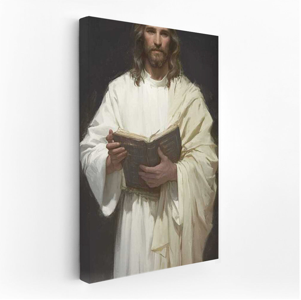 Jesus Christ in White Robes: The Embodiment of Peace and Spiritual Depth