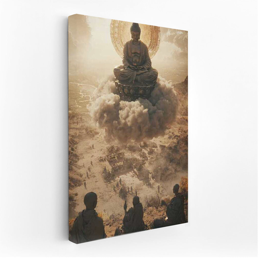 Harmony: Meditating Buddha on a Cloud