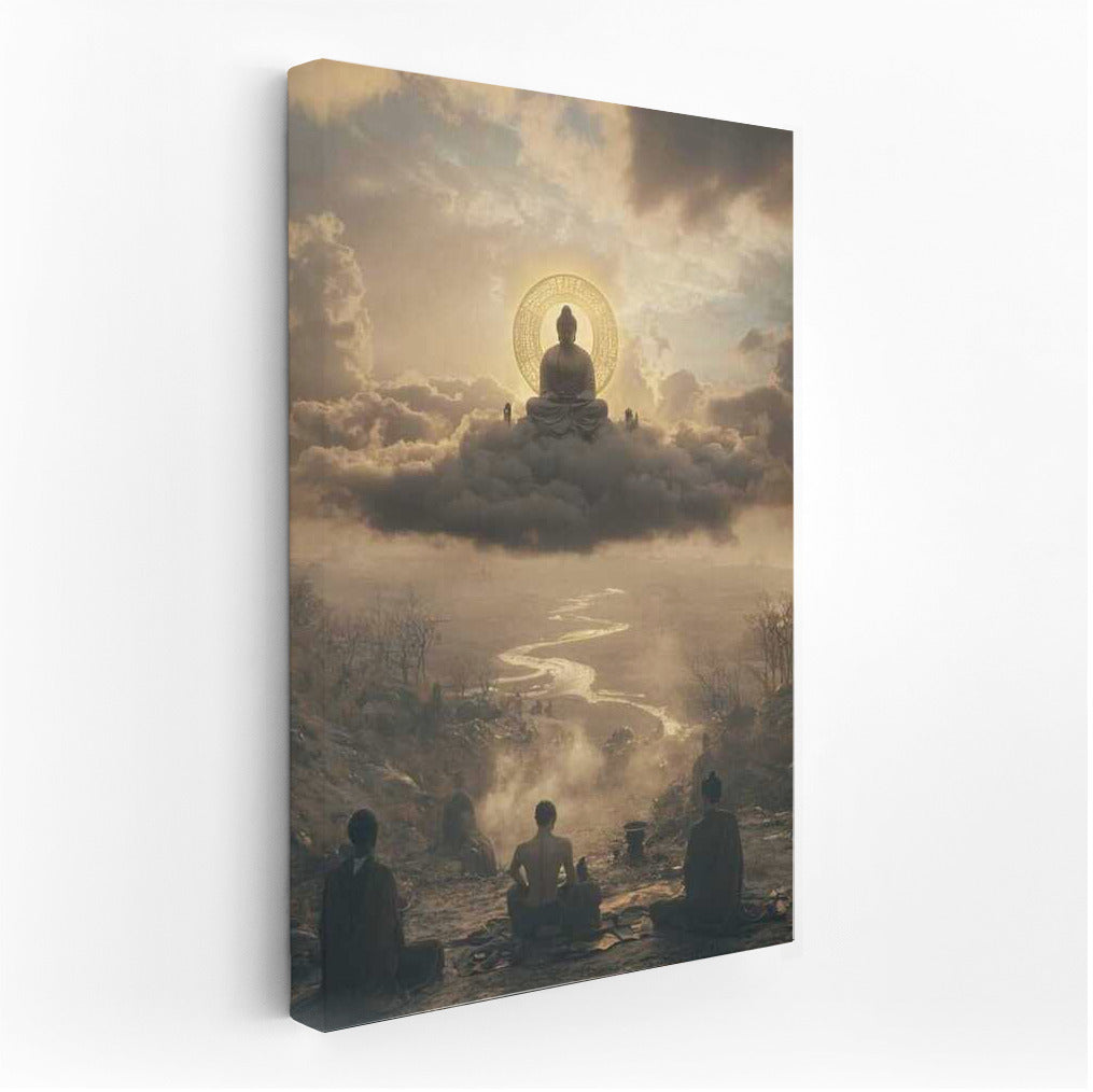 Buddha in the Clouds: Meditative Tranquility