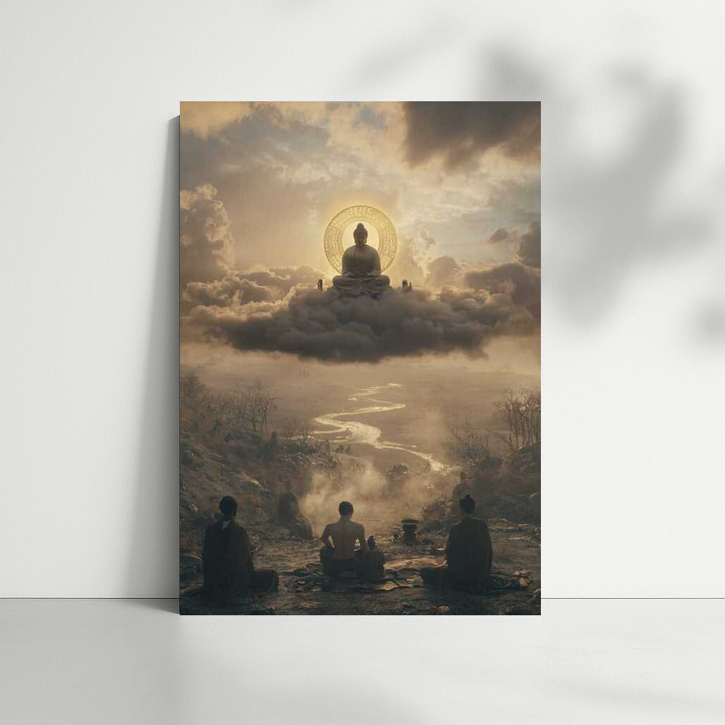 Buddha in the Clouds: Meditative Tranquility