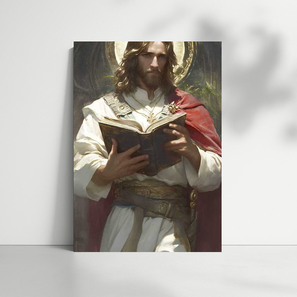 Jesus Christ in White Robes: Divine Harmony