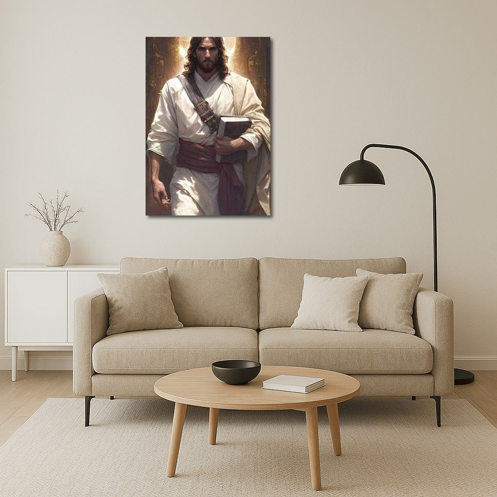Jesus Christ in the White Robe: Sacred Inspiration and Spiritual Light